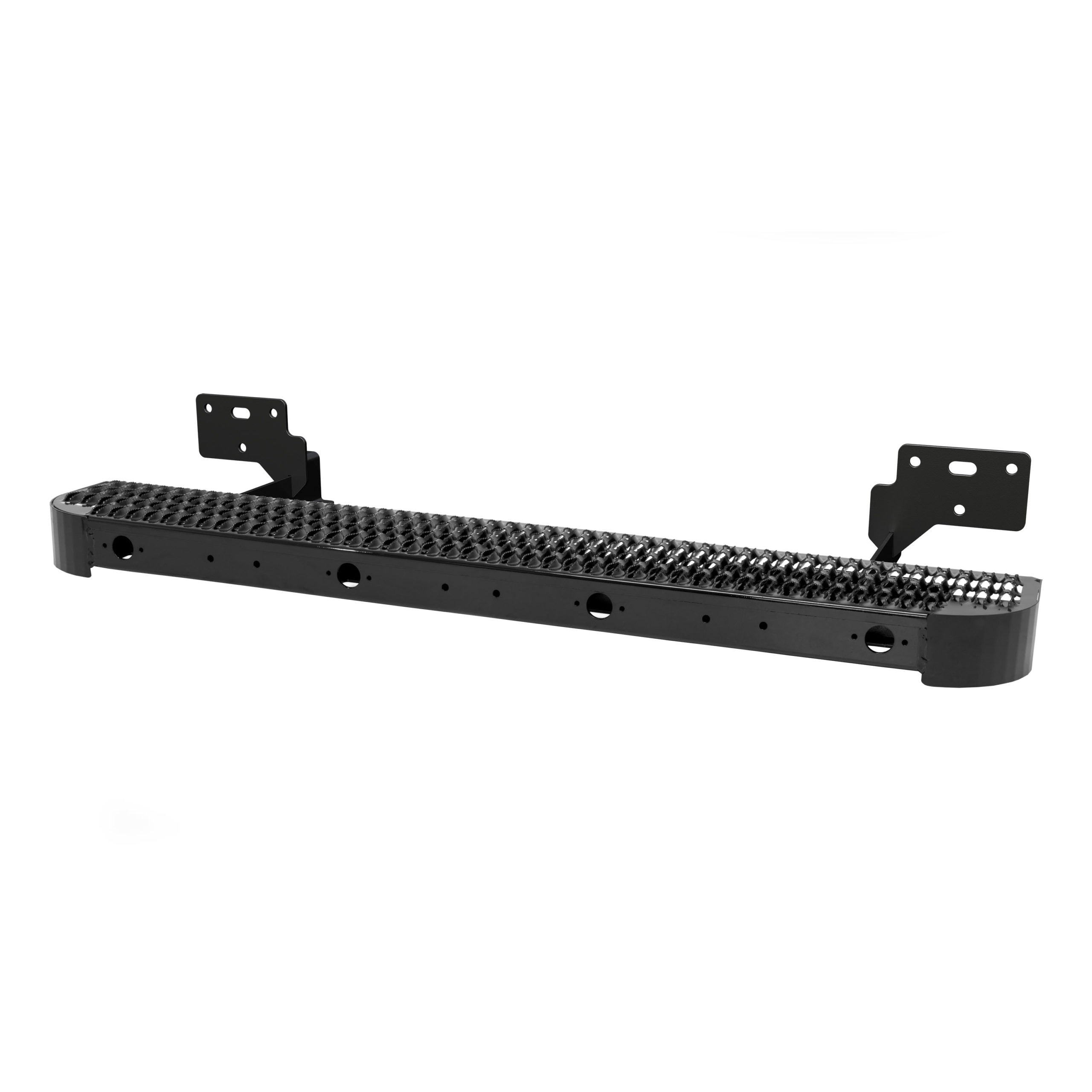 Luverne Impact Rear Bumper Step with Fixed Brackets, Select Ram
