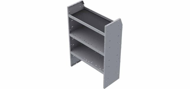 Holman 42" x 14" Rubber Shelf Liners (Pack of 12) - 48042