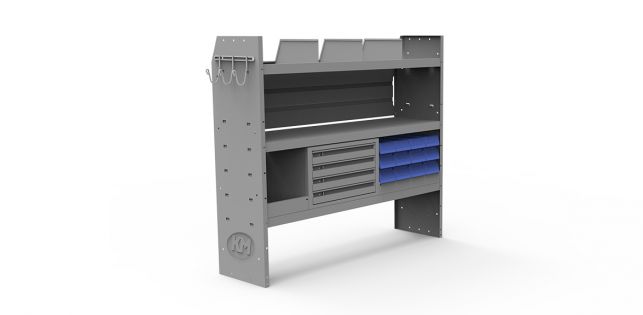 Shelf Lip 10" L x 2.75" H