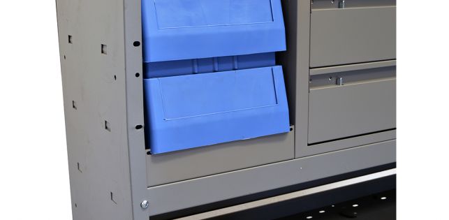 Small Parts Plastic Bin Module 10" W (2 - 10" W Bins)