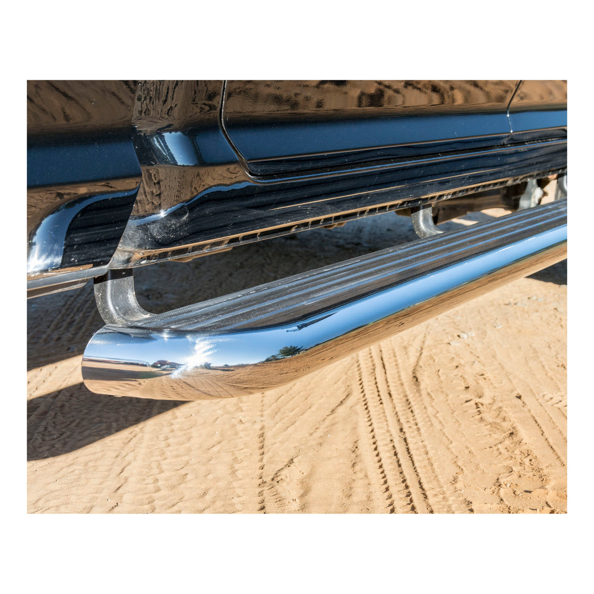 Luverne MegaStep 6-1/2" x 98" W2W Aluminum Running Boards, Select Ford F-250, F-350