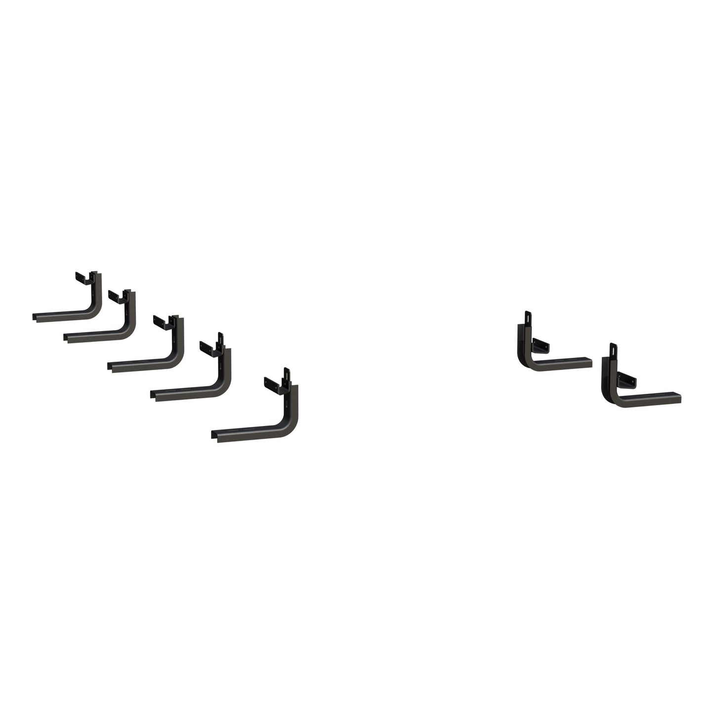 Luverne MegaStep 6-1/2" x 36" & 100" Aluminum Running Boards for Mercedes Sprinter