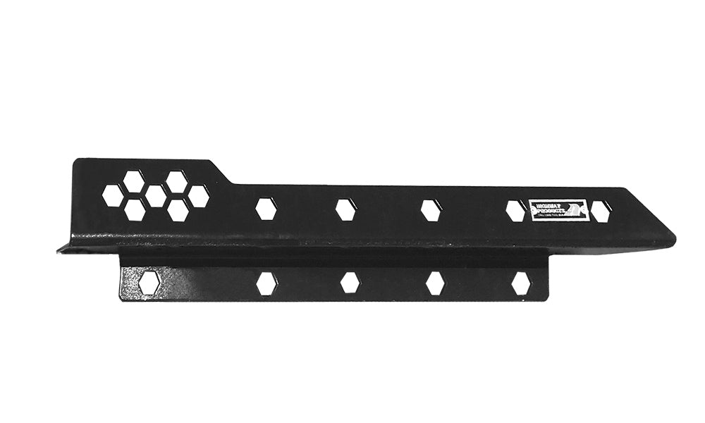 Highway Products 44 3/8" Bed Rails for 6.5' Bed with Gullwing and Headache Rack - 580-00073-BK62