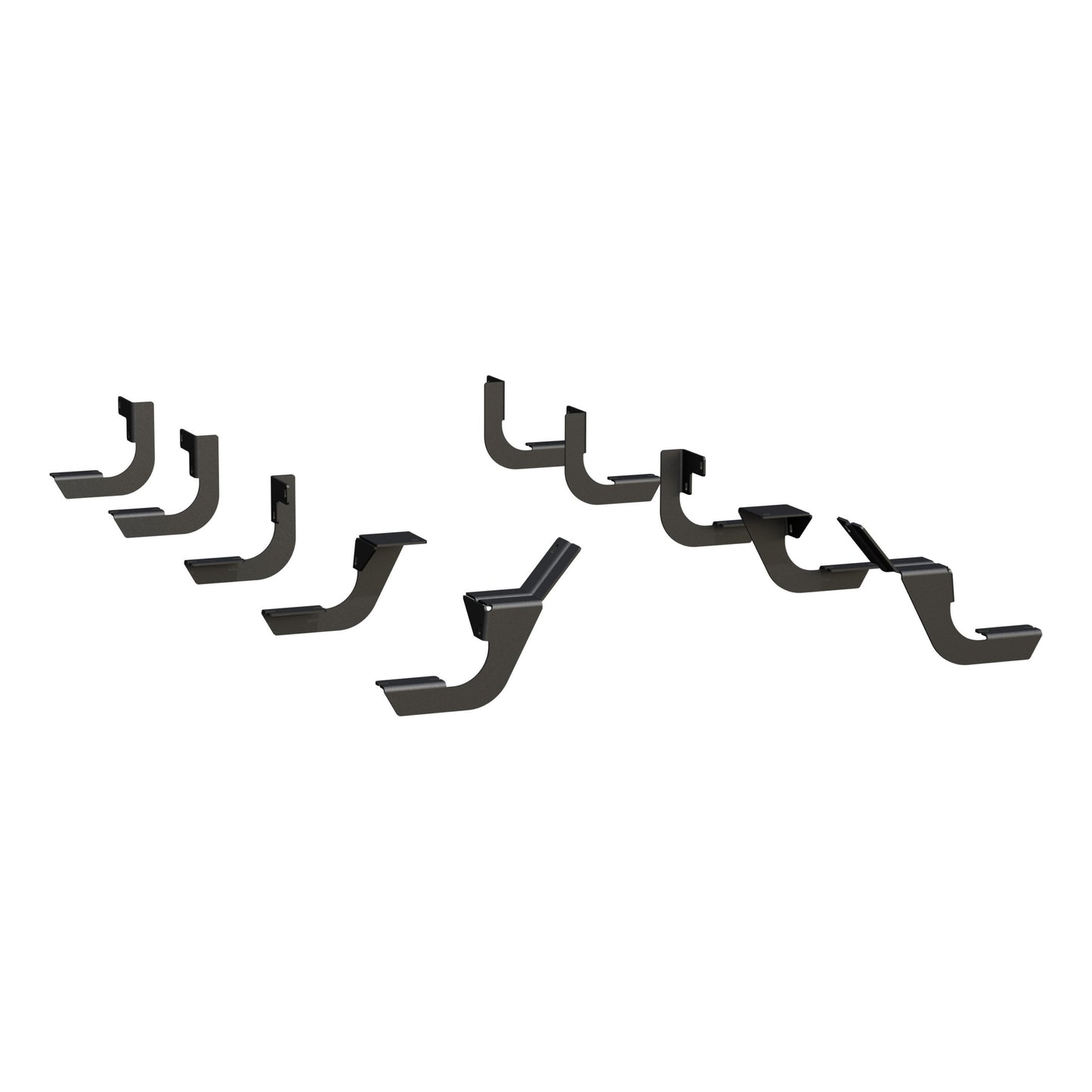 Luverne O-Mega II 6" x 98" Silver Aluminum Side Steps, Select Ford E-150, E-250, E-350