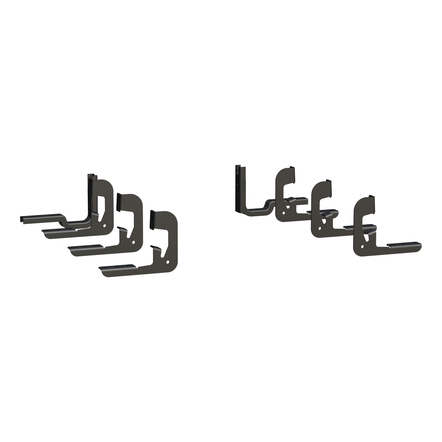 Luverne O-Mega II 6" x 125" Silver Aluminum W2W Steps, Select Silverado, Sierra HD