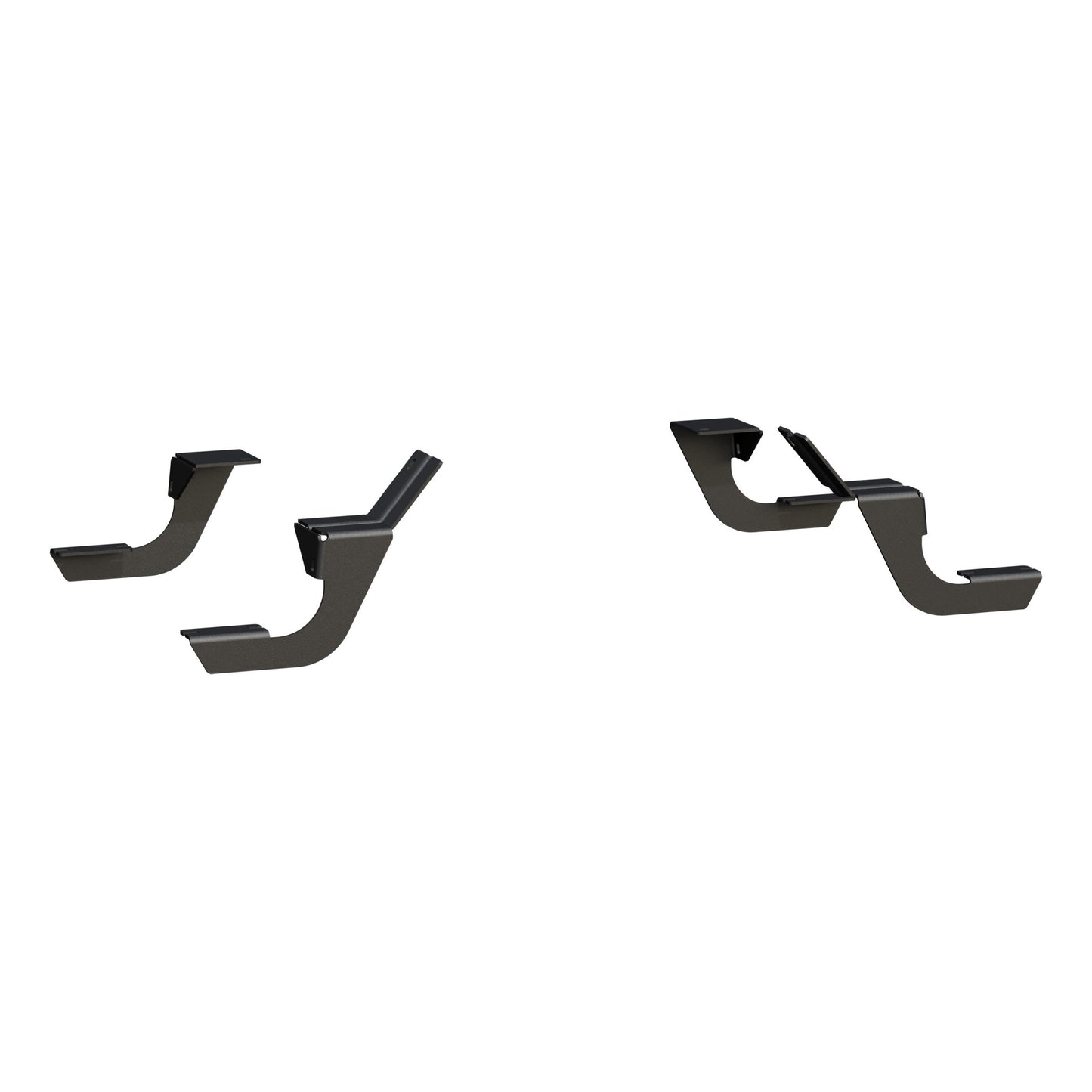 Luverne O-Mega II 6" x 36" Black Aluminum Side Steps, Select Ford E-Series Vans