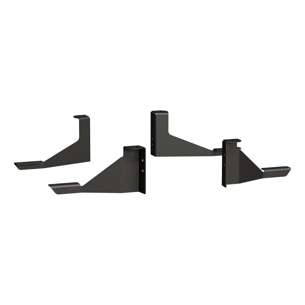 Luverne O-Mega II 6" x 36" Black Aluminum Side Steps, Select Express, Savana