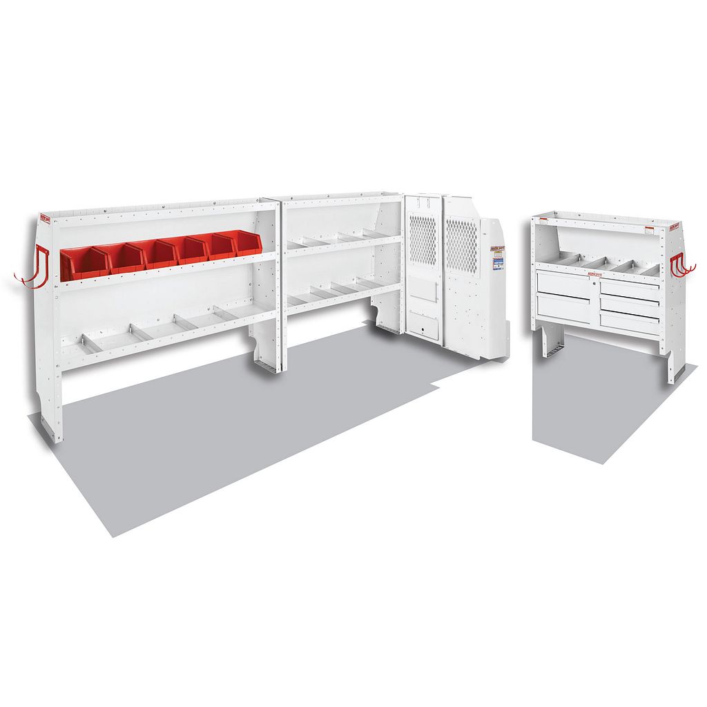 General Service/Contractor Van Package for Chevy/GMC Express/Savana - 155-in WB