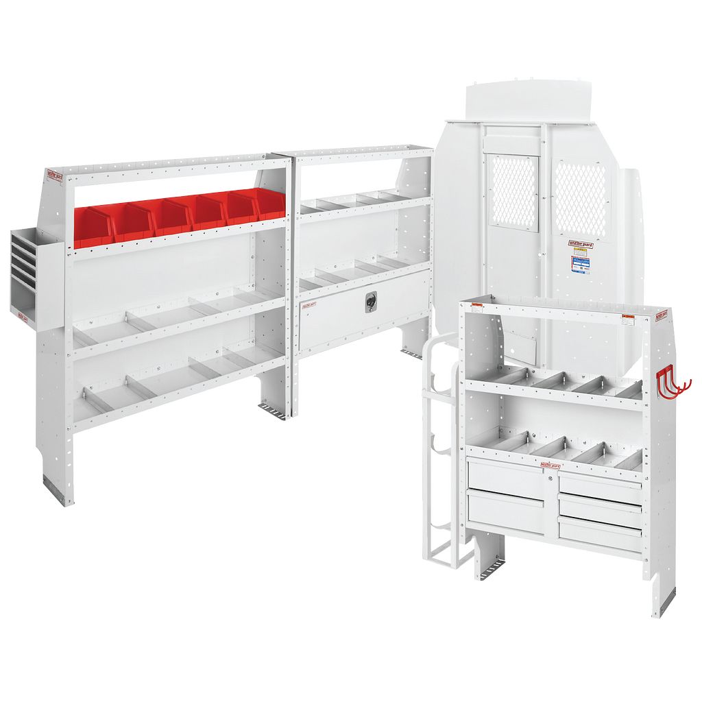 HVAC/Mechanical Van Package for Ford Transit - 148-in WB - Mid Roof
