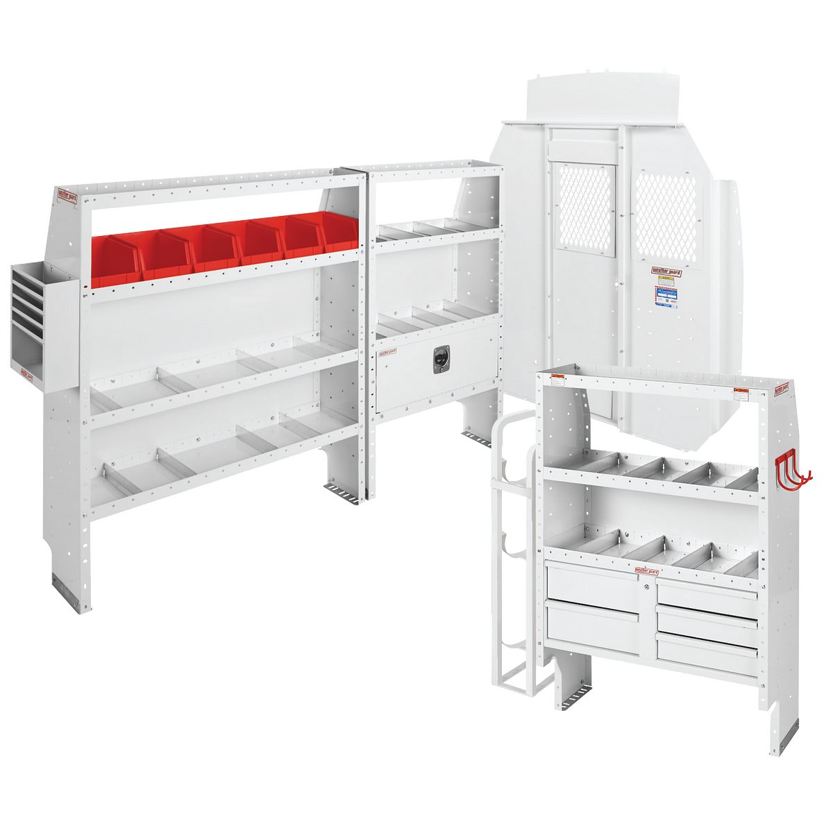HVAC/Mechanical Van Package for Ford Transit - 130-in WB - Mid Roof