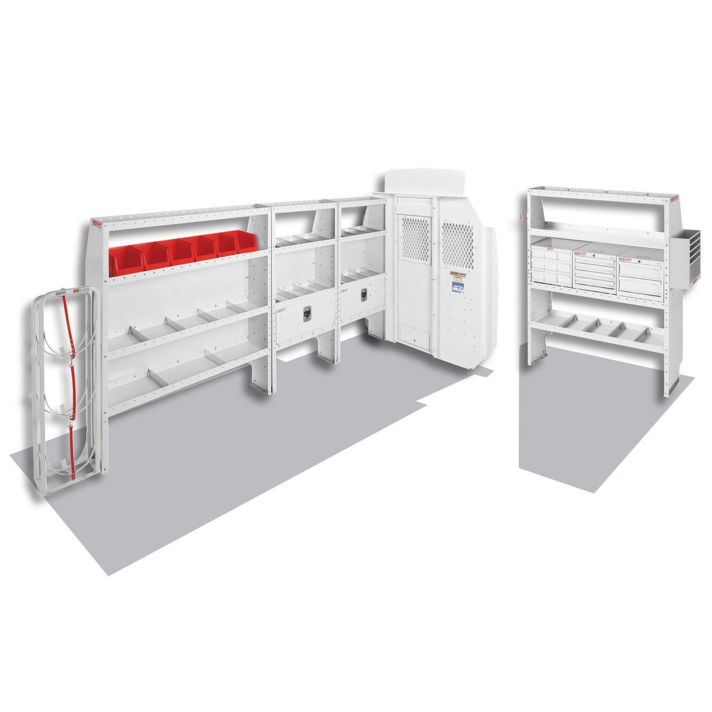 HVAC/Mechanical Van Package for Ford Transit - 148-in WB EXT - High Roof