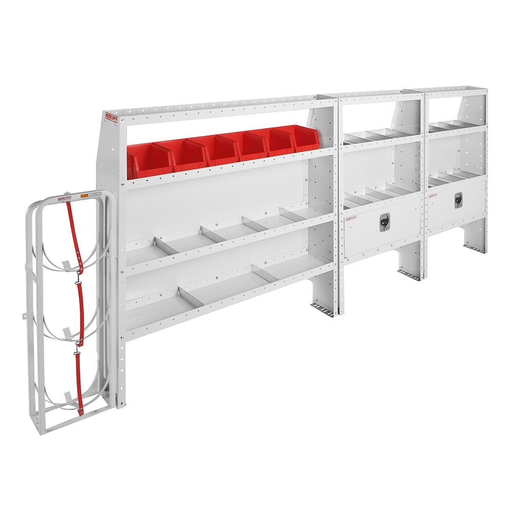 HVAC/Mechanical Van Package for Ford Transit - 148-in WB EXT - High Roof
