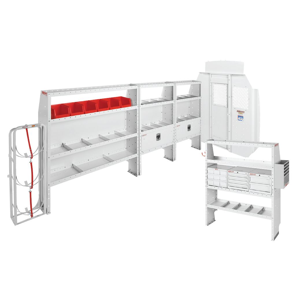 HVAC/Mechanical Van Package for Mercedes Sprinter - 170-in WB - High Roof