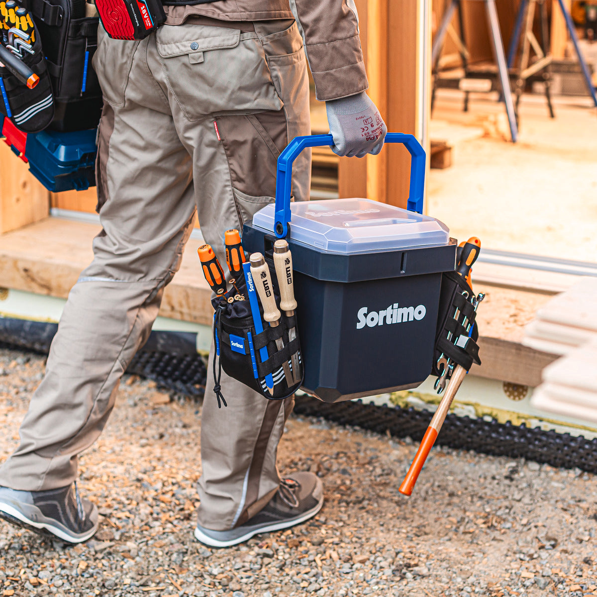 Sortimo C-BOXX with cover