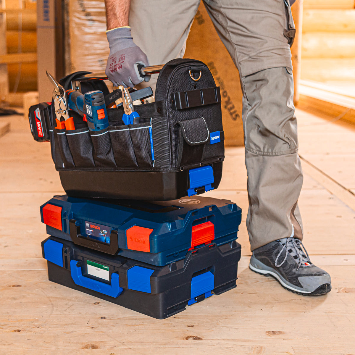 Sortimo ProClick Starter Kit with Tool Tray