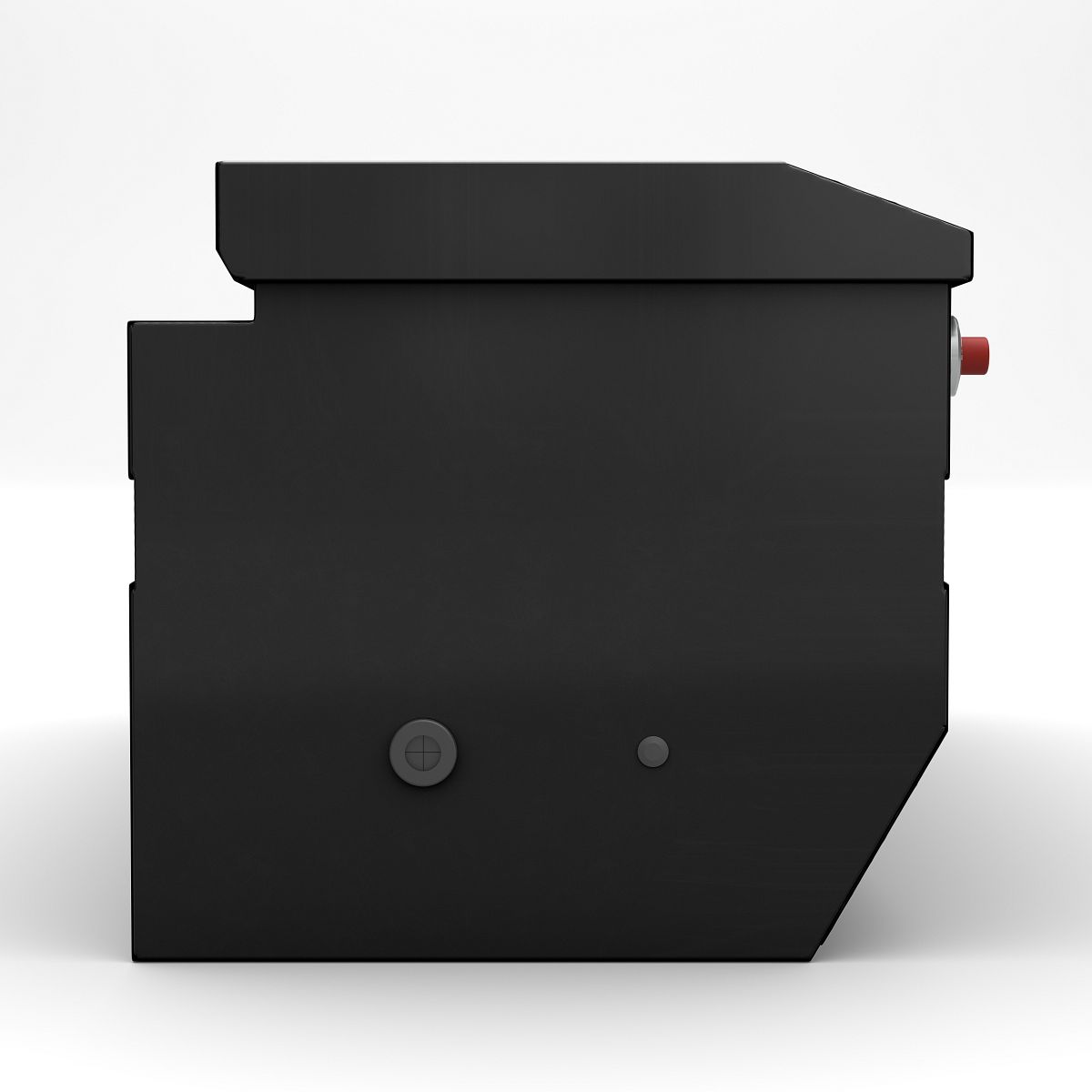 Weather Guard All-Purpose Chest Tool Box Gloss Black Steel Model 635-5-04