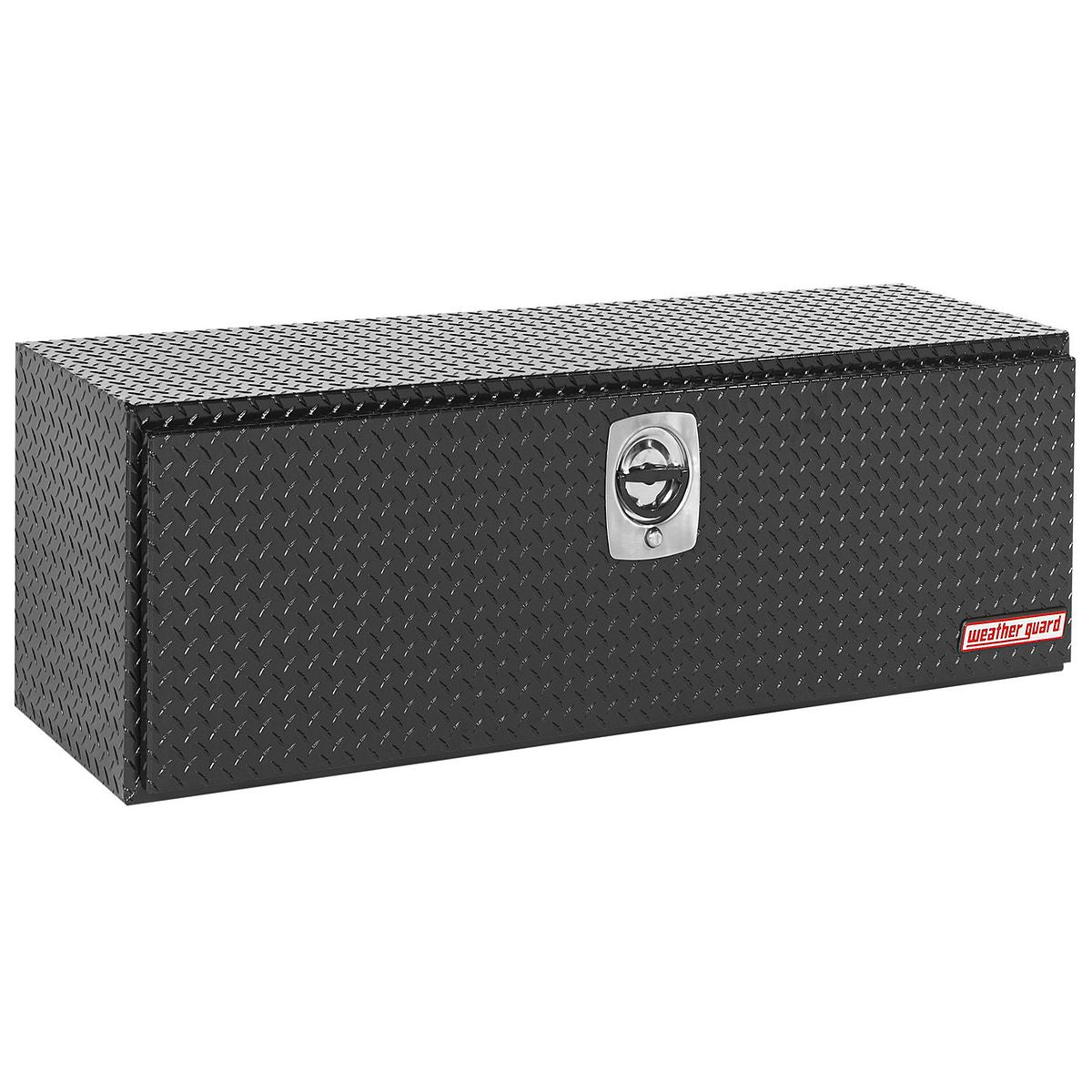 Weather Guard Aluminum Underbody Box - 48-in x 18-in x 18-in - Gloss Black - 648-5-02