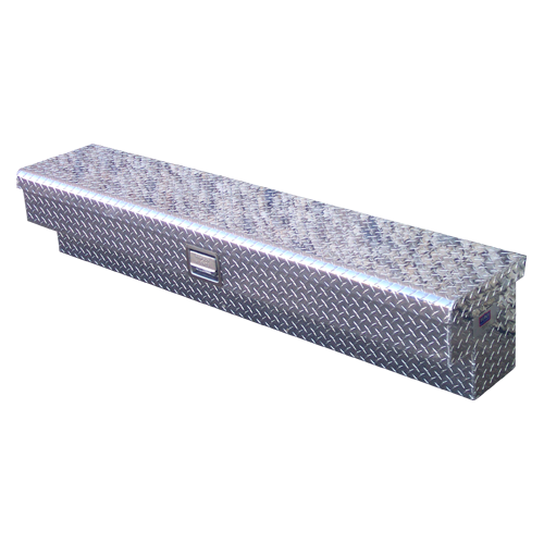 RKI 67-in Side Mount Truck Tool Box S-Series Single Lid - Aluminum - 67SA