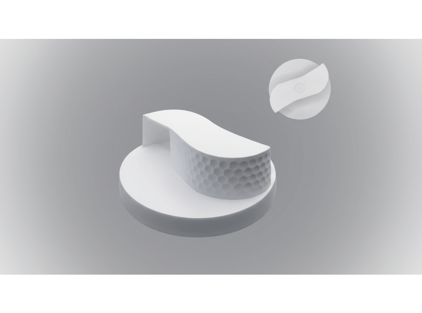 Flettner F3000 Roof Vent - White, Narrow Base