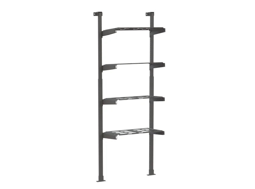Holman ProStow Single Fixed Packout-Compatible Van Shelving - 4 Shelves - 48041FP