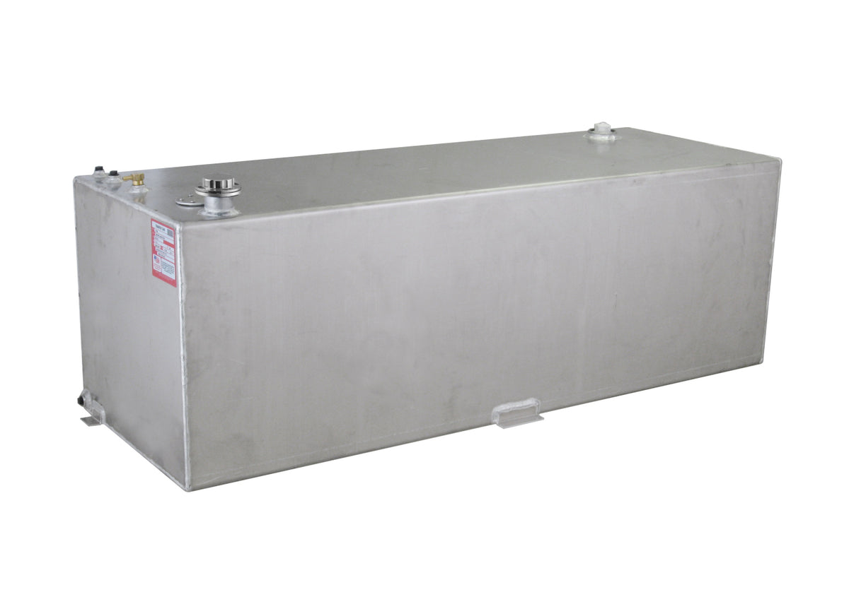 RDS 91-Gallon Mill Finish Aluminum Rectangular Transfer Tank - 57-in x 20-in x 19-in - 71790