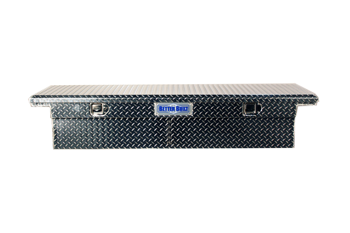 Better Built 69-in. Brite Aluminum Crown Series Low Profile Crossover Tool Box - 13 x 20 x 69-in. - 73010911