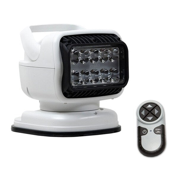 Golight GT Series LED Spot/Flood Hybrid Permanent Mount Shoe - White - 79008GT