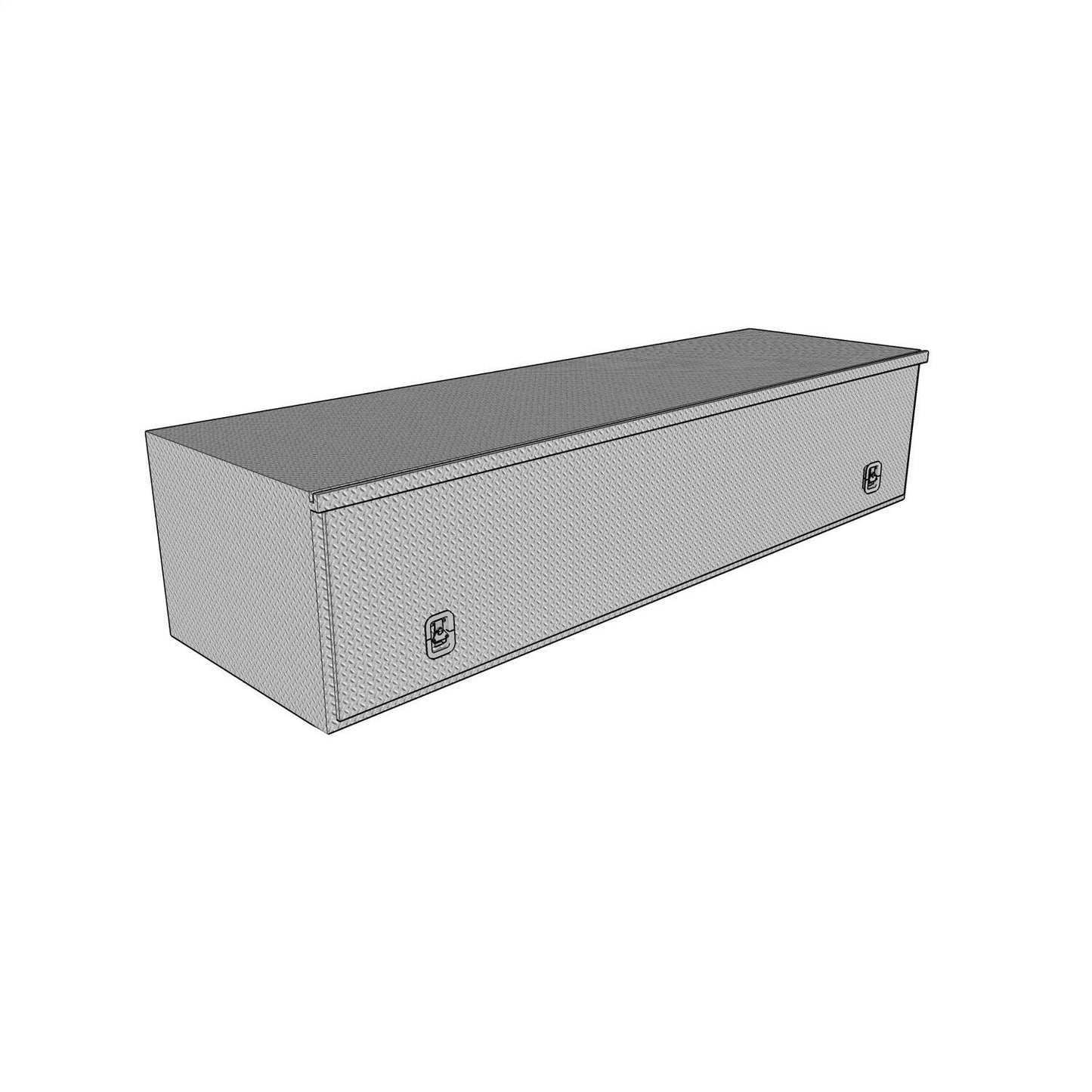 Westin Brute HD TopSider Tool Box 60-in L x 13-in W x 16-in H - 80-HTB60