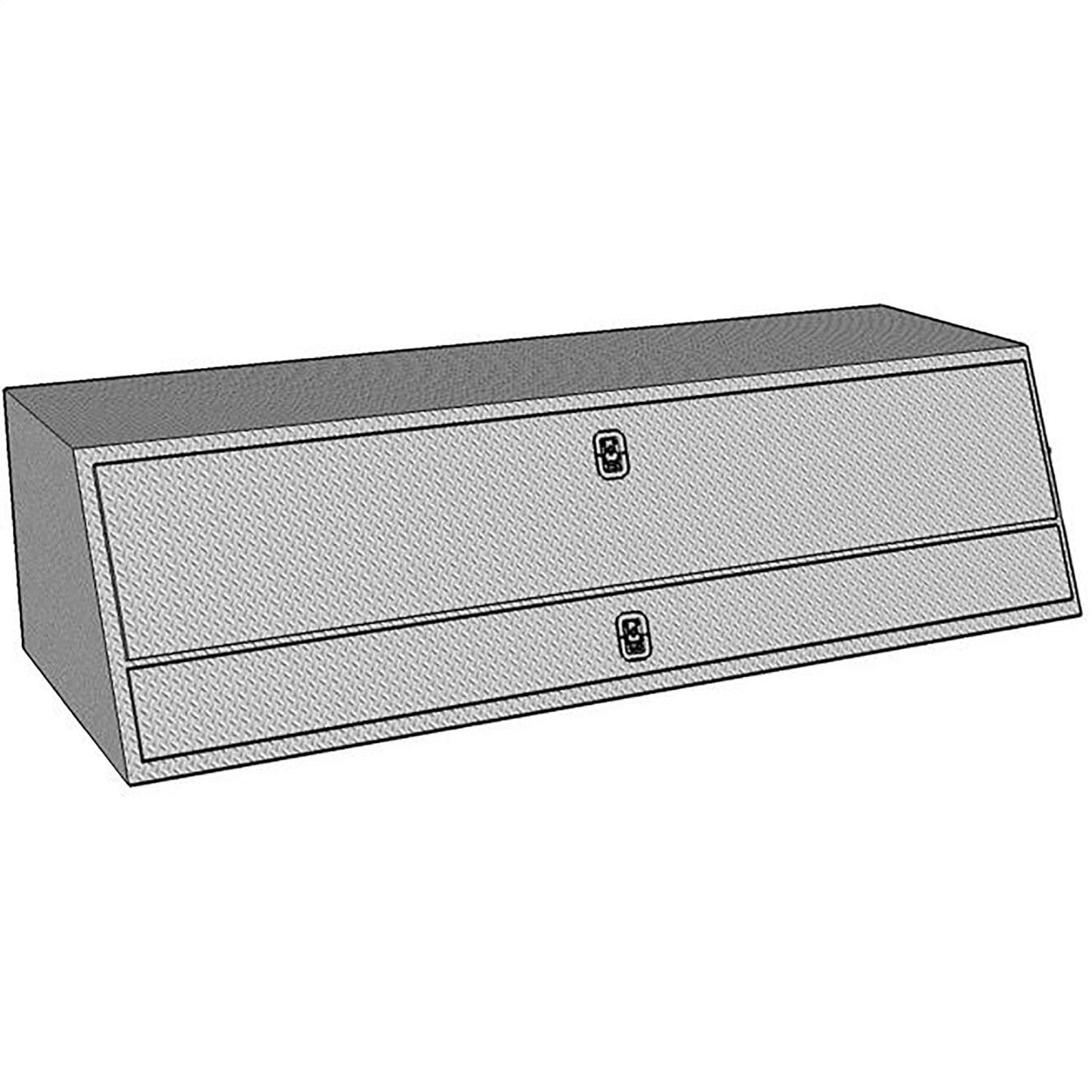 Westin Brute Contractor TopSider Tool Box 48-in L x 13.5-in W x 21-in H - 80-TBS200-48