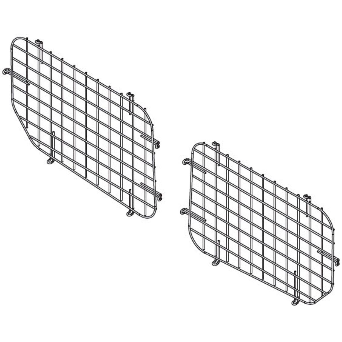Window Screens - Side Door - Transit Connect (Long Wheelbase)