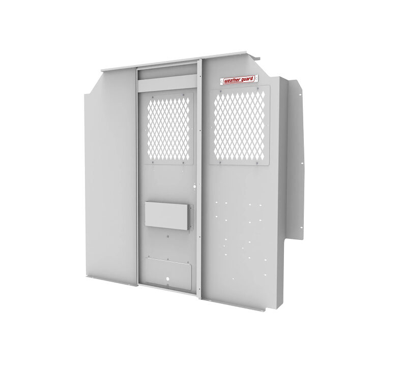 Full Partition - Screen - Steel - RAM ProMaster in white powder coat finish