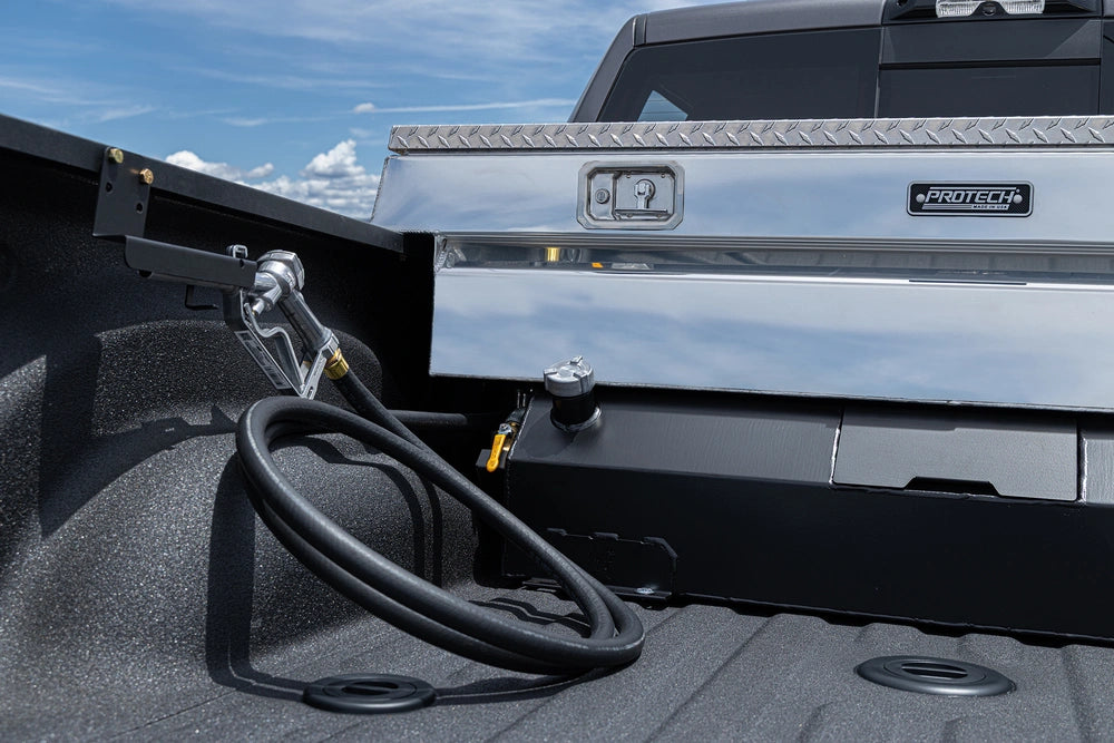 Transfer Flow 40-Gallon Steel Under Toolbox Transfer Tank With Pump - 0800117471