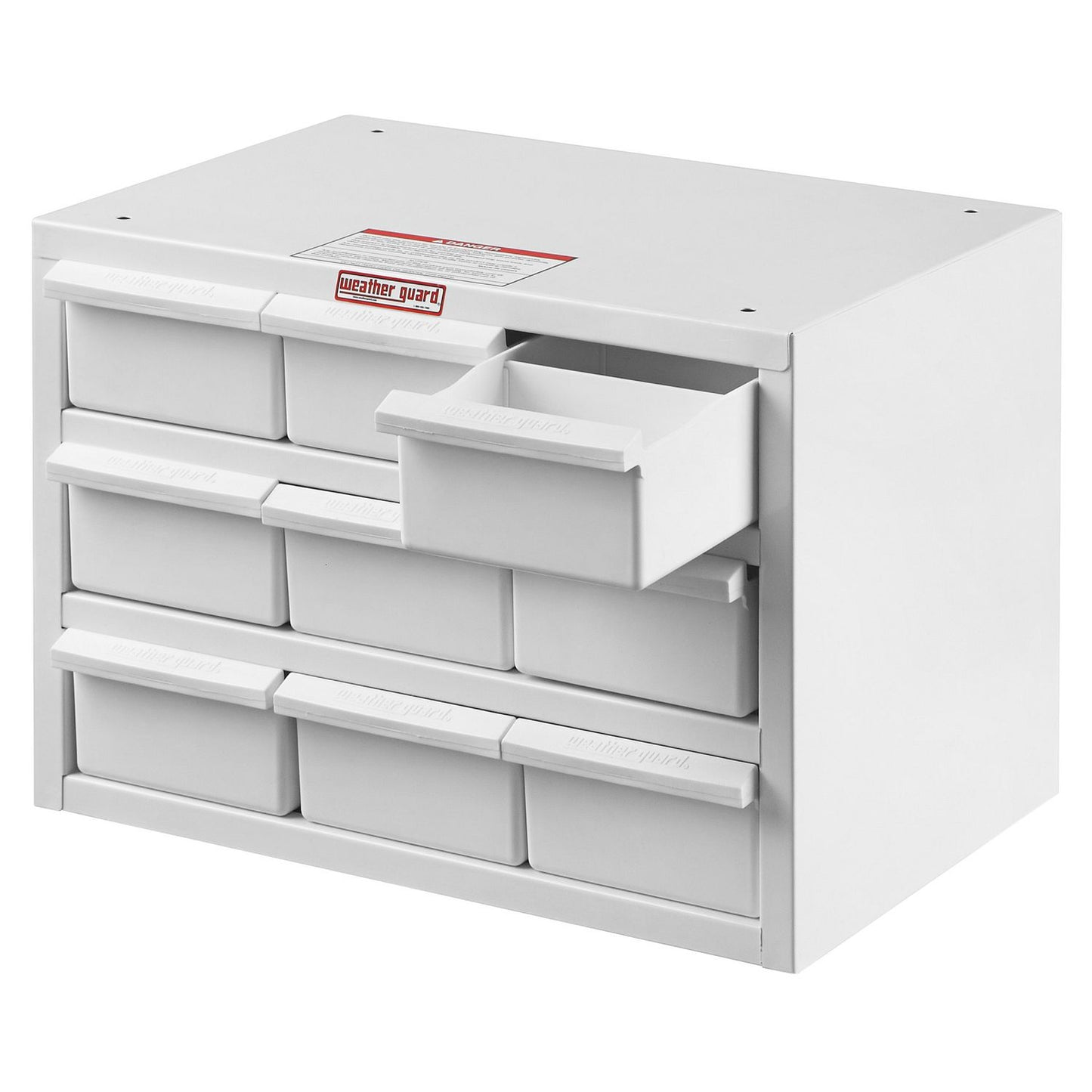 Parts Cabinet, 9 Bin, 12in x 17in x 12in