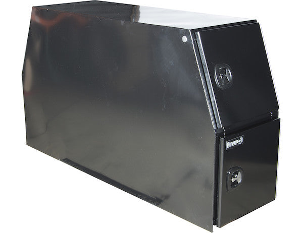 Buyers Products 46x24x82-in Flat Floor Black Steel Backpack Truck Box - BP824624B