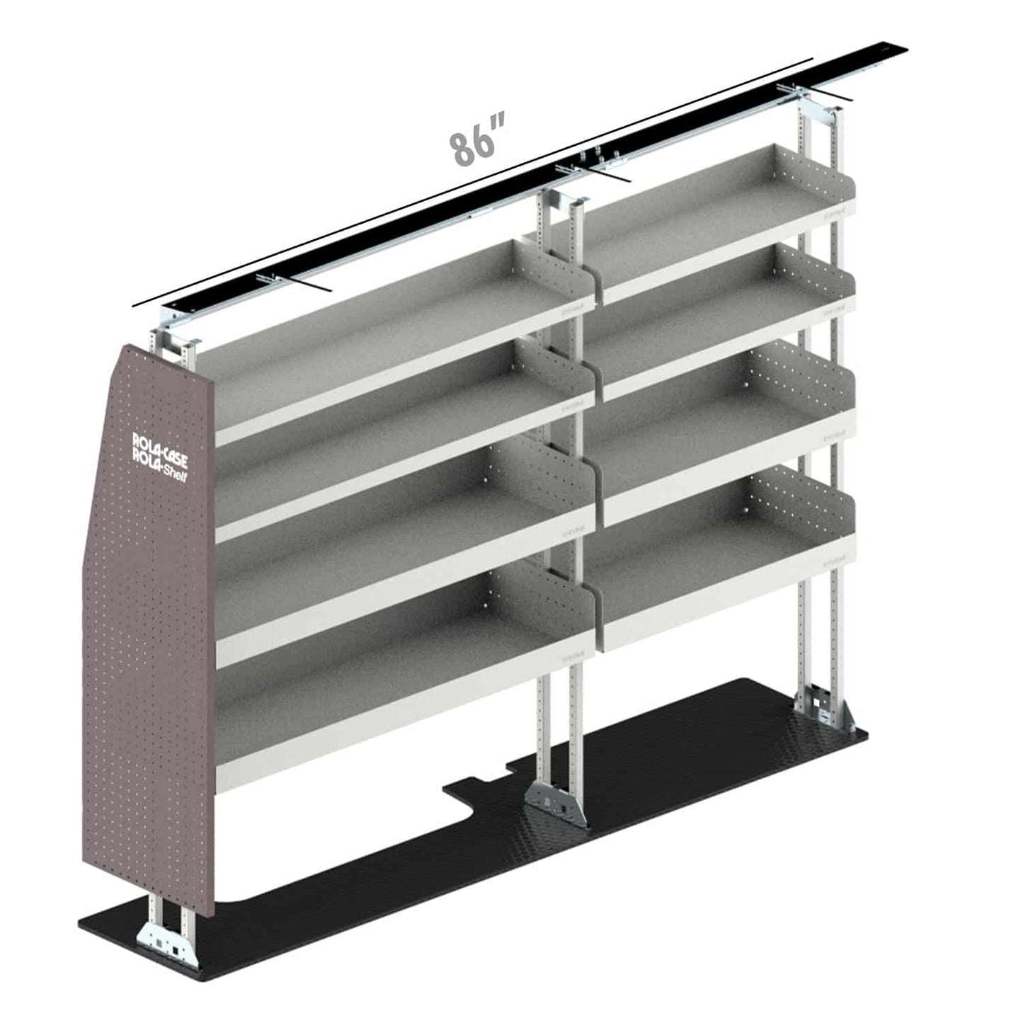 Rola-Case Basic Bin Package for Ford Transit - 130-in WB - Mid Roof