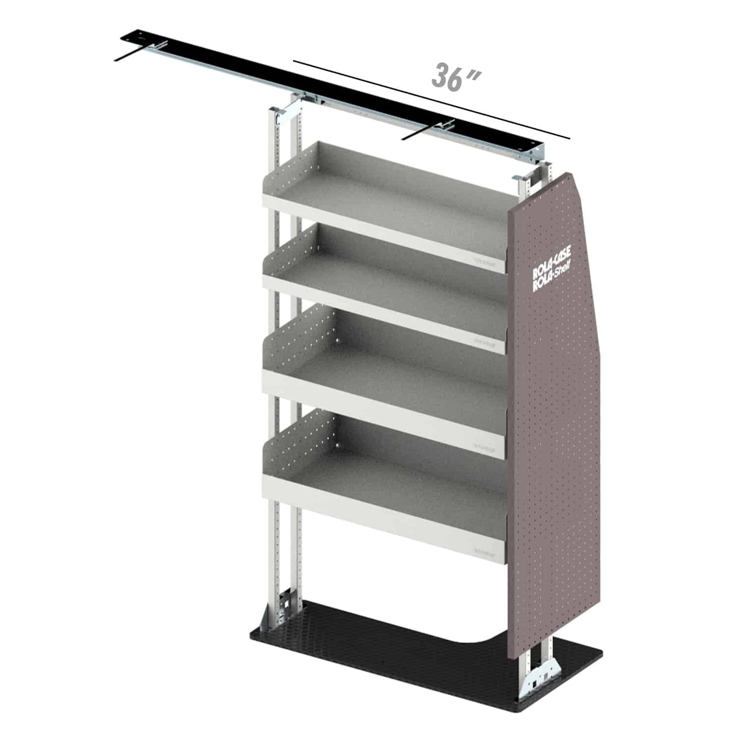 Rola-Case Basic Bin Package for Ford Transit - 130-in WB - Mid Roof