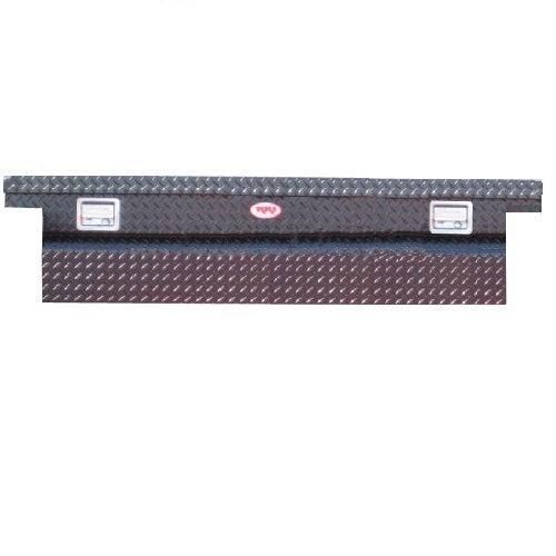 RKI 72-in Full Size Crossover Truck Tool Box C-Series Deep Low Profile - Aluminum - C63LPDA