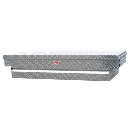 RKI 72-in Full Size Crossover Truck Tool Box C-Series Wide Shallow - Aluminum - C63WSA