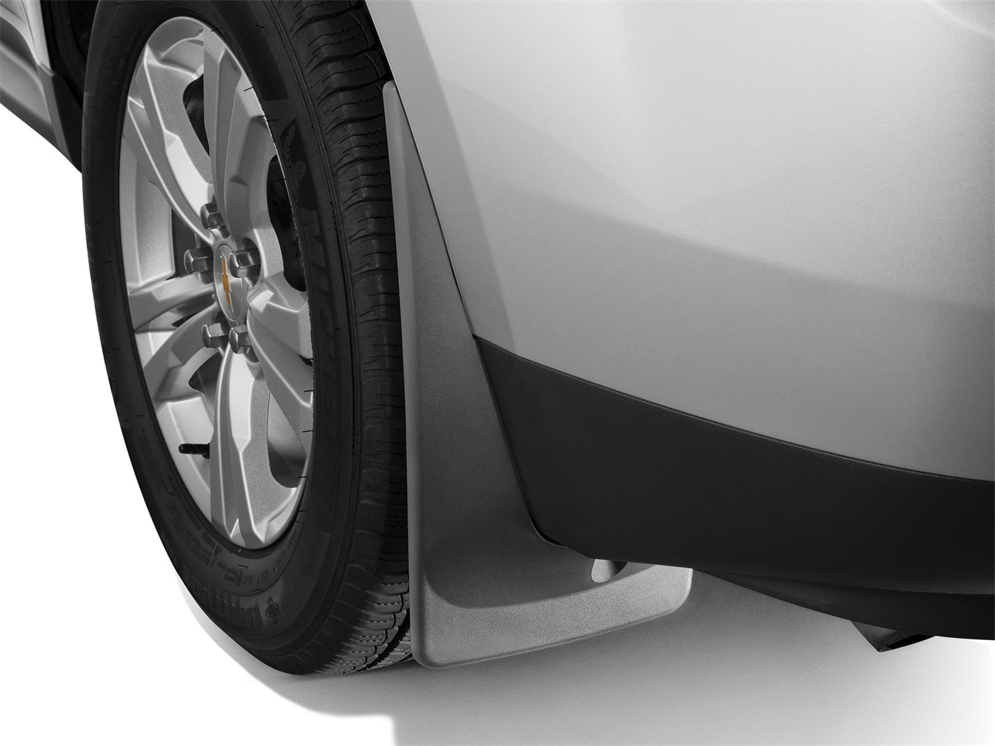 WeatherTech No-Drill DigitalFit MudFlap for GMC Sierra 3500 HD (2020-2025) DUALLY - Rear Pair
