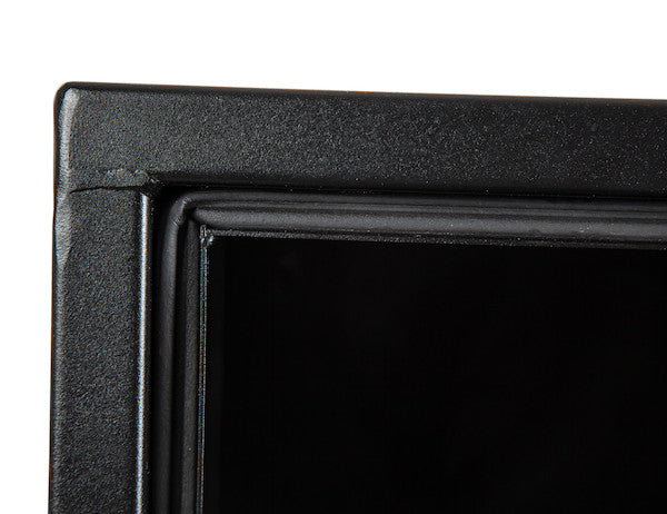 Buyers Products 18x18x30-in Textured Matte Black Steel Underbody Truck Box with 3-Point Latch - 1732503