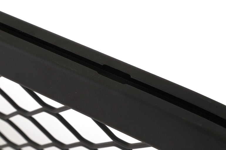 Dee Zee Welded Mesh Headache Rack (Universal) - Textured Black - DZ95050RTB