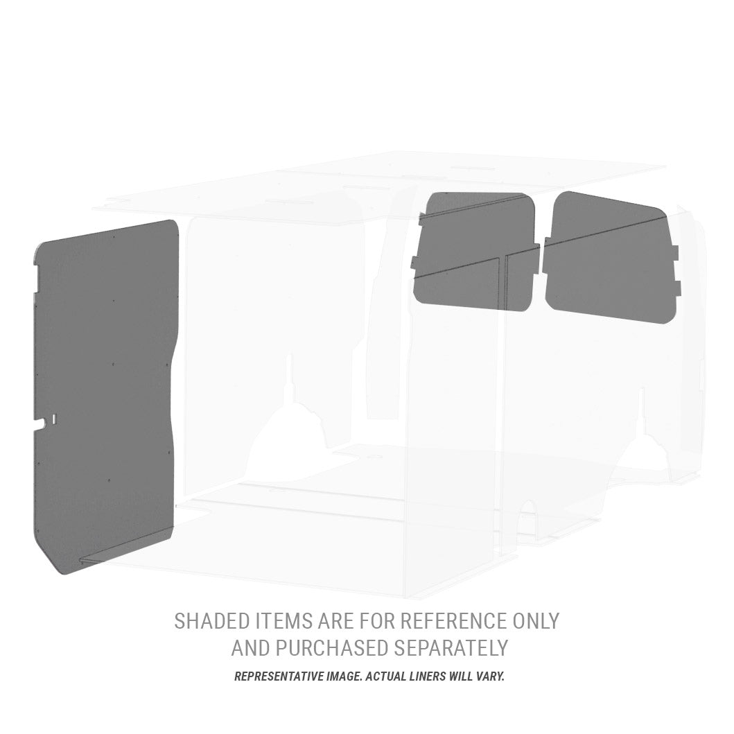 EconoLite Non-Insulated Door Liners for Ford Econoline Vans