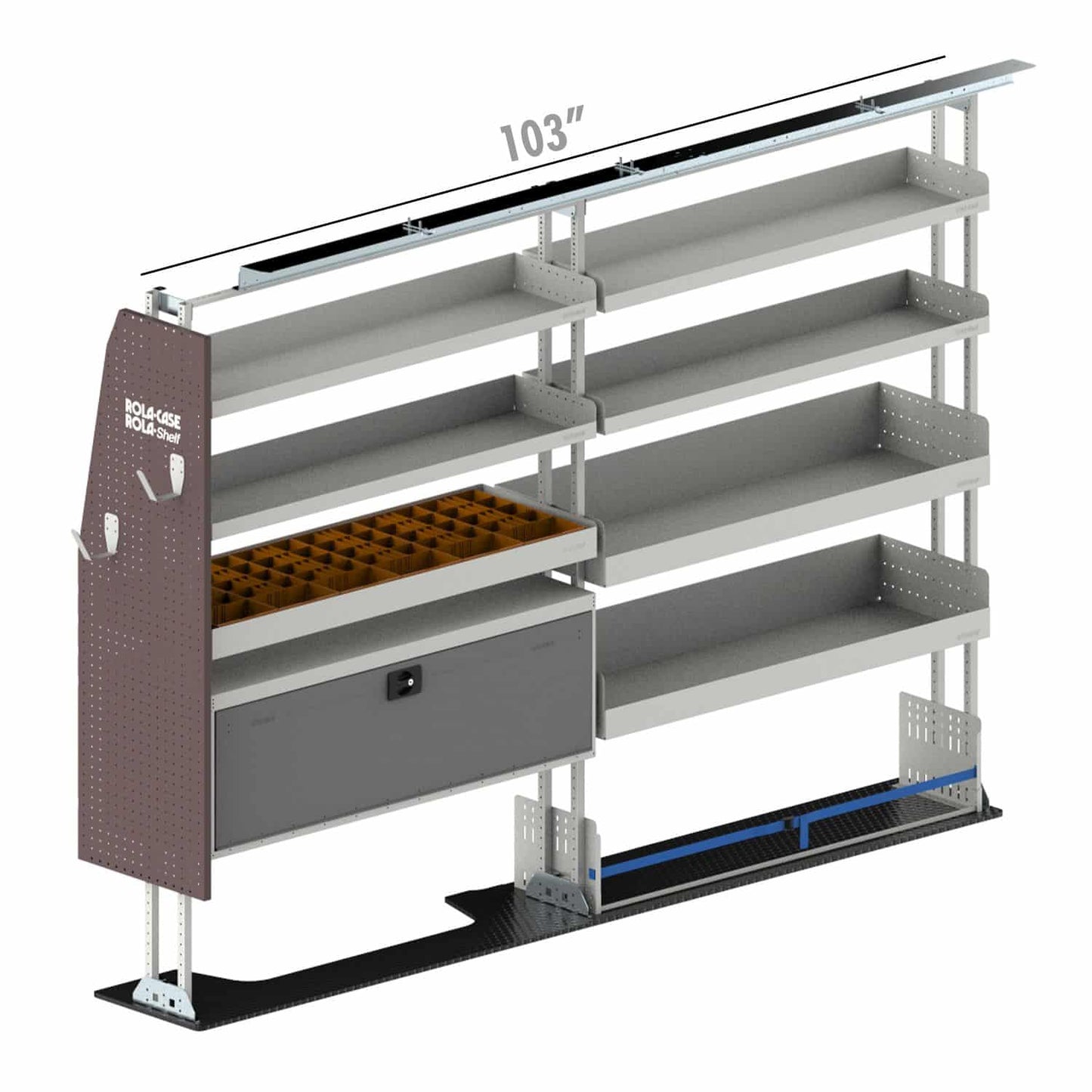 Rola-Case Electrical Bin Package for RAM ProMaster - 136-in WB