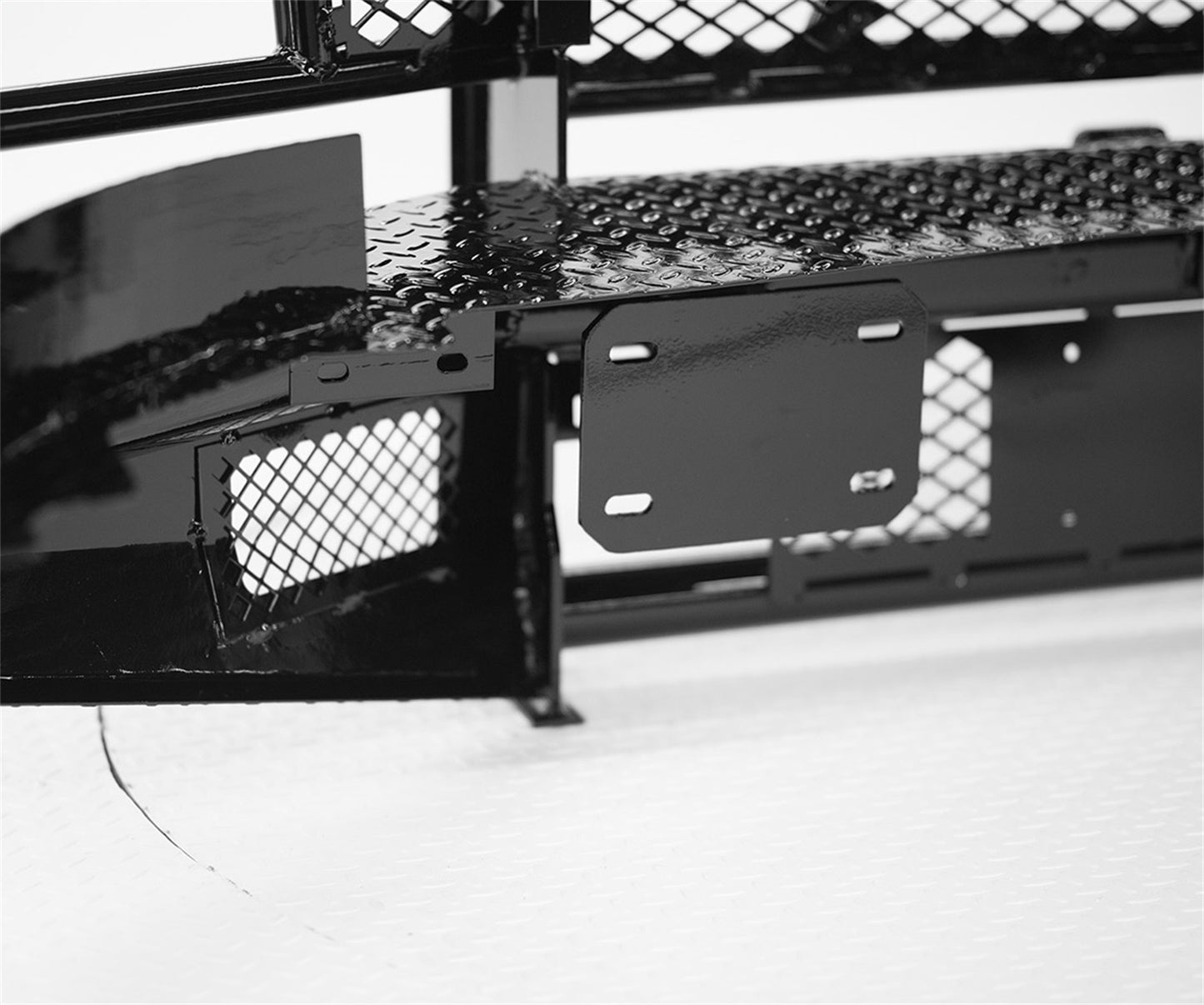 Ranch Hand Legend Series Front Bumper with Grille Guard for Chevrolet Silverado HD (2007-2010) - FBC081BLR