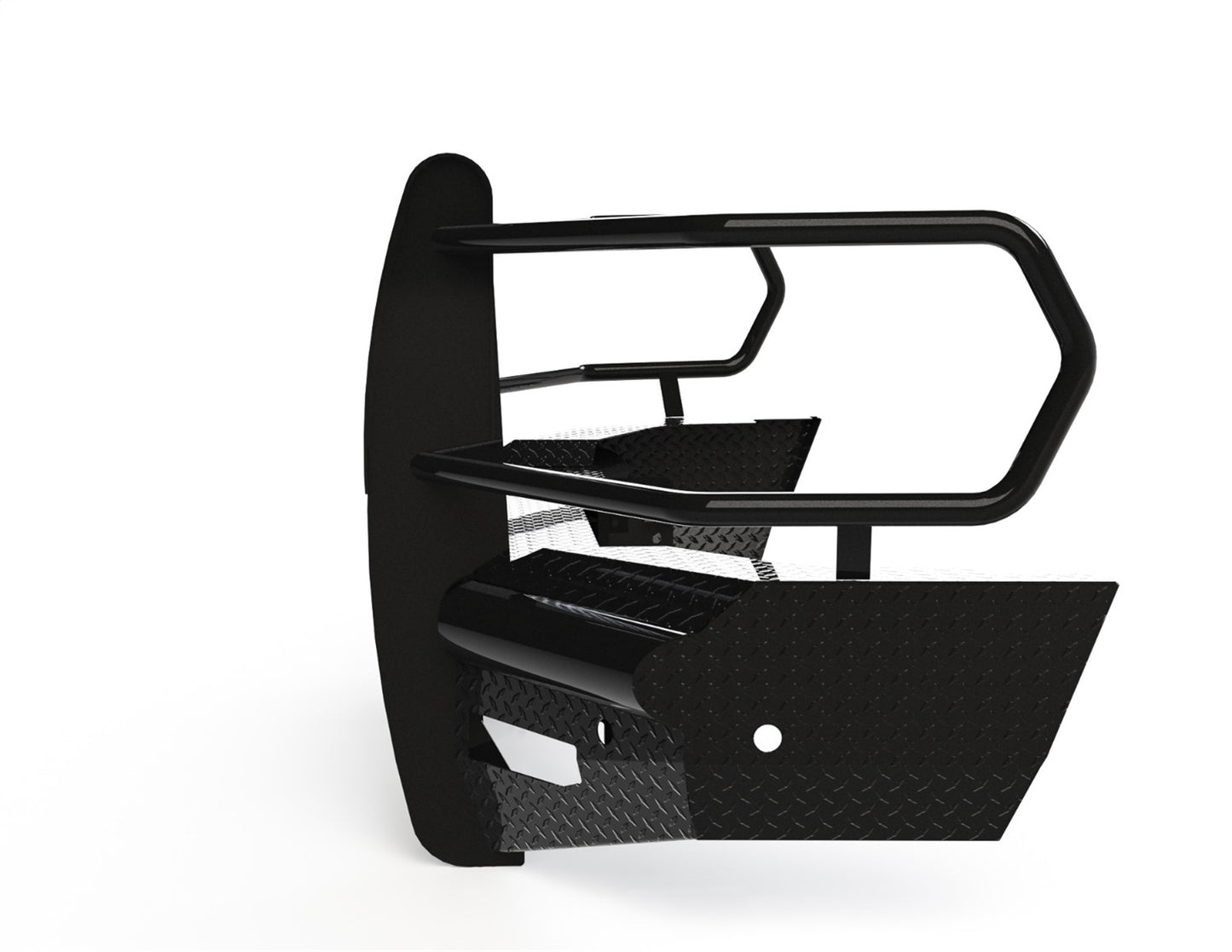 Ranch Hand Legend Series Front Bumper with Grille Guard with Camera Cutout for RAM 2500/3500 (2019-2023) - FBD191BLRC