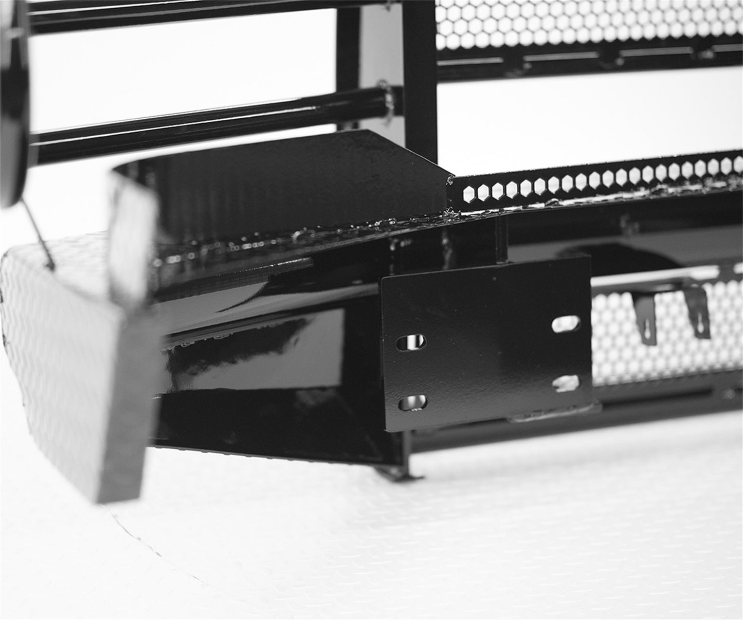 Ranch Hand Legend Series Front Bumper with Grille Guard for Ford Super Duty, Ford Excursion (1999-2004) - FBF991BLR