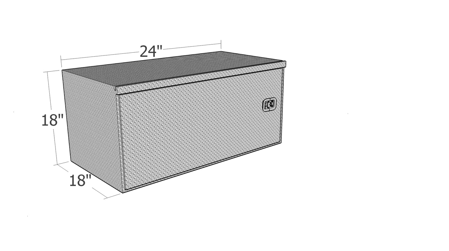 Brute Underbody Truck Box with Single Door