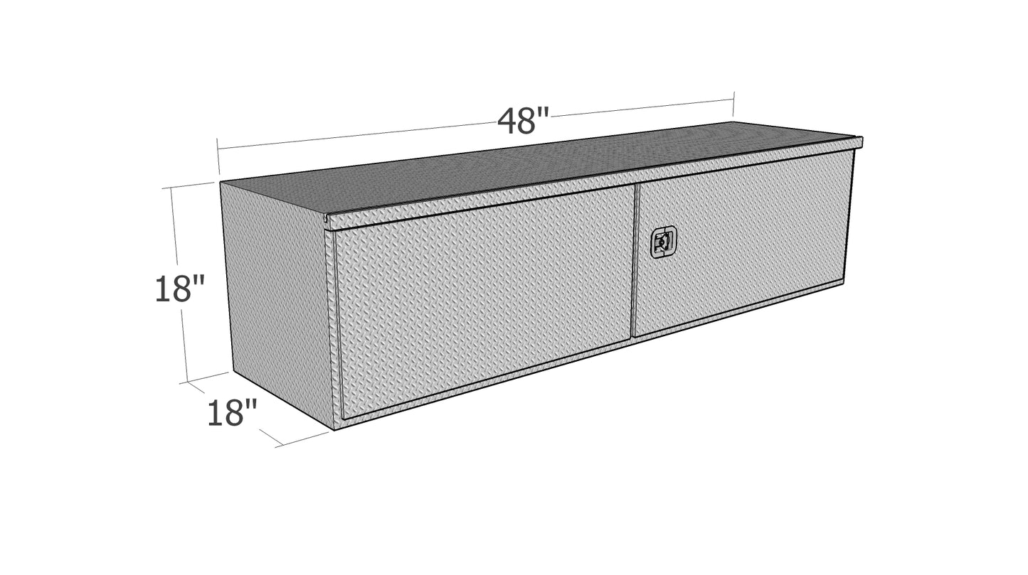 Brute Underbody Truck Box with Single Door