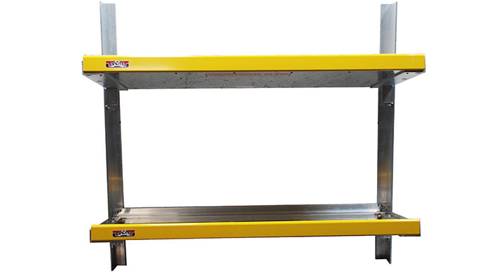 Aluminum Folding Shelves for Ford Transit Cargo Vans