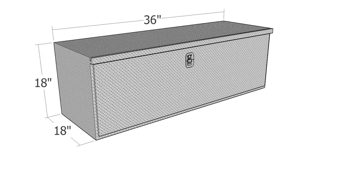 Brute Underbody Truck Box with Single Door